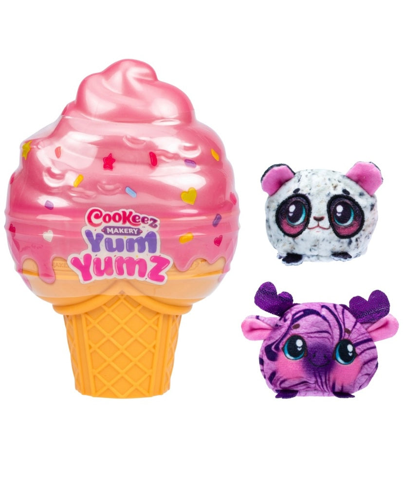 Cookeez Makery Yum Yumz  Scented Surprise Plush Pets 2 Pack