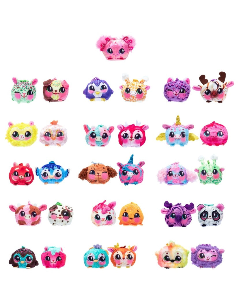 Cookeez Makery Yum Yumz  Scented Surprise Plush Pets 2 Pack